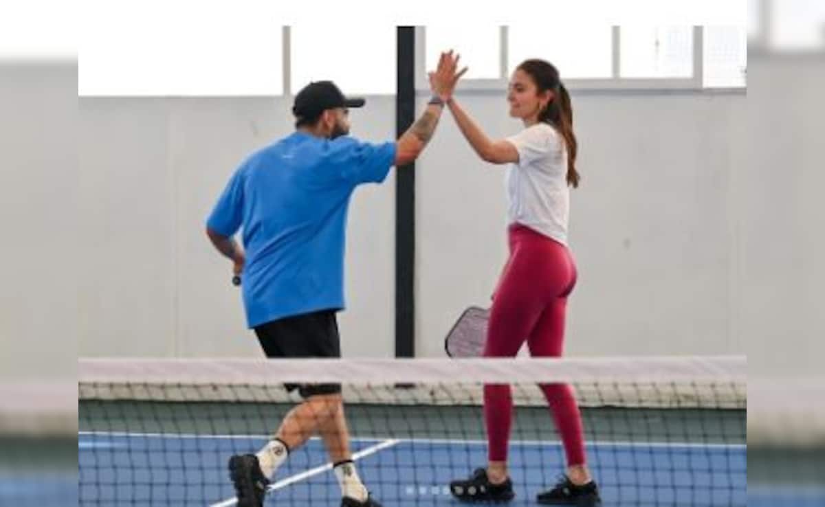 Virat Kohli Teams Up With Anushka Sharma For Pickleball Match. See Pics