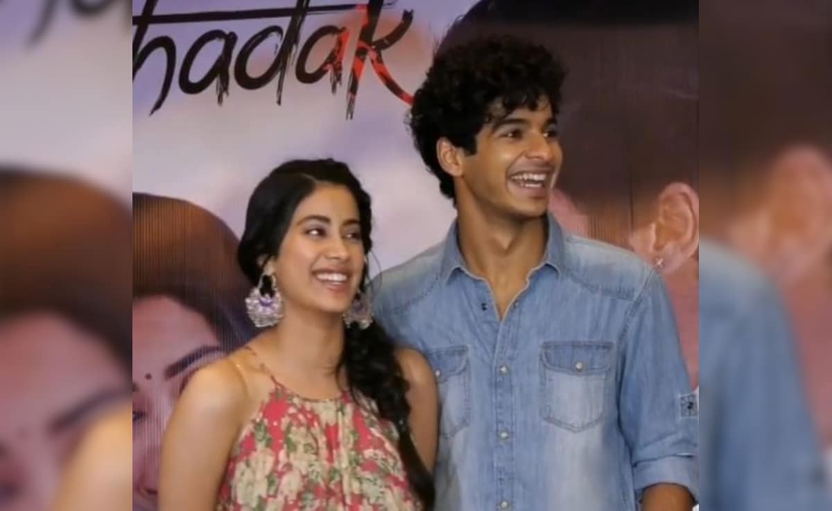 Janhvi, Ishaan's Viral Old Video From Their Dhadak Days Ahead Of Cannes Debut