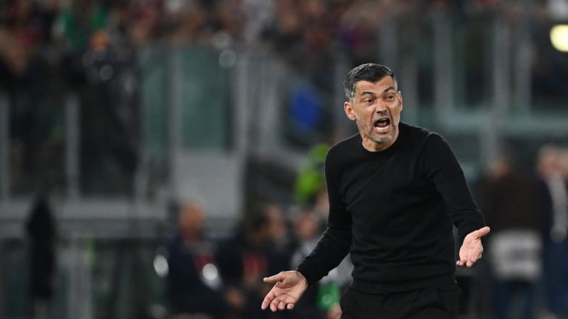 Sergio Conceicao Tight-Lipped Over AC Milan Future After Cup Final Defeat