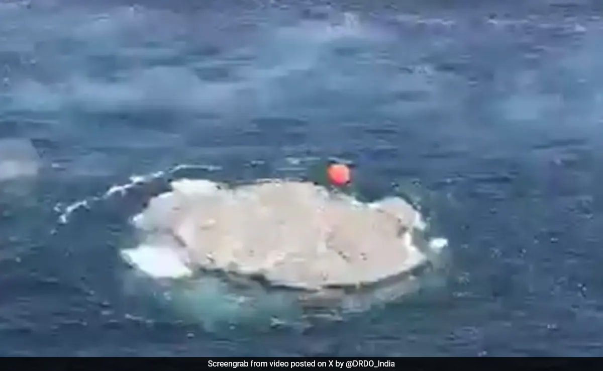"Designed To Operate Against…": India Tests Advanced Underwater Naval Mine
