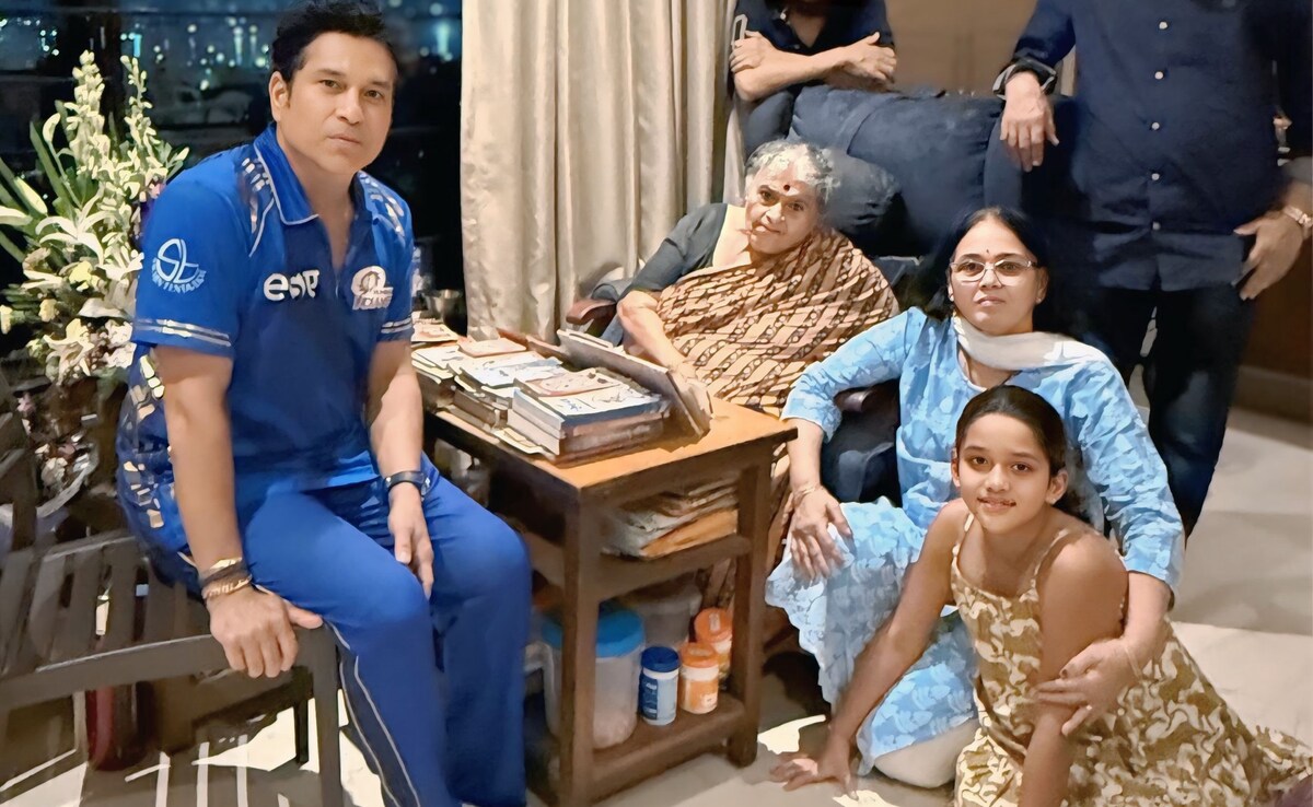 "My Aai Has Always Been My Anchor": Sachin Tendulkar's Heartfelt Post On Mother's Day