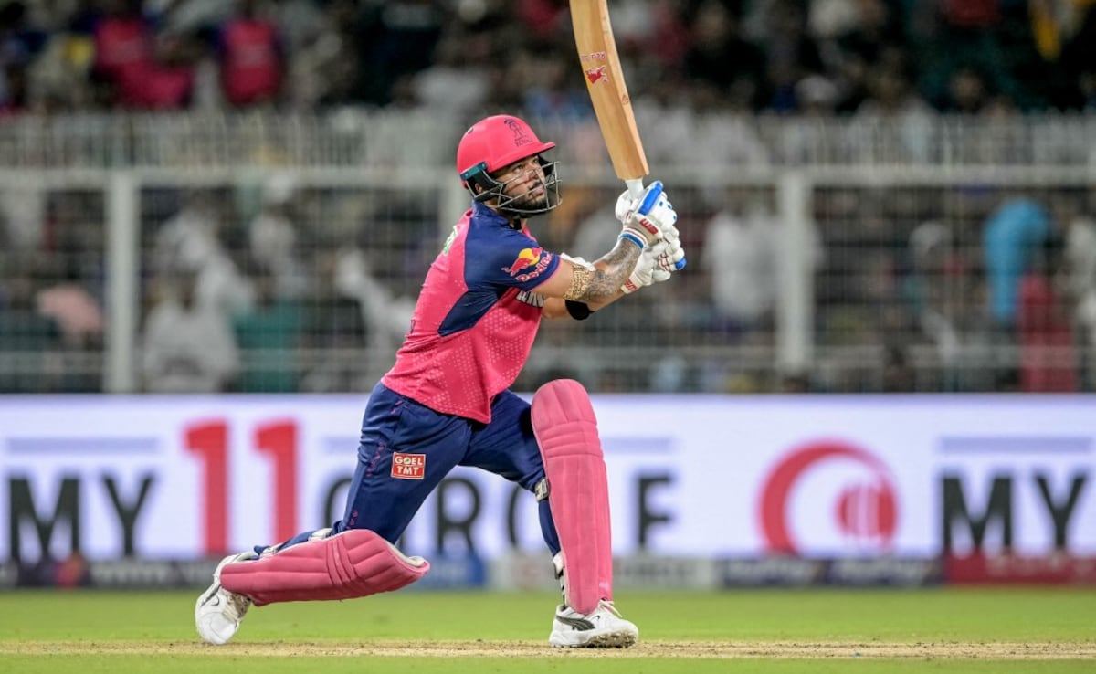Riyan Parag Slams 6 Consecutive Sixes, Scripts IPL History With Fiery Knock Against KKR