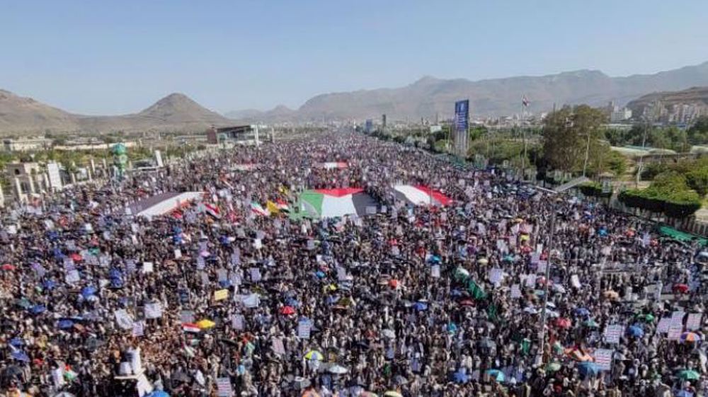 Yemenis stage new protests in solidarity with Gaza