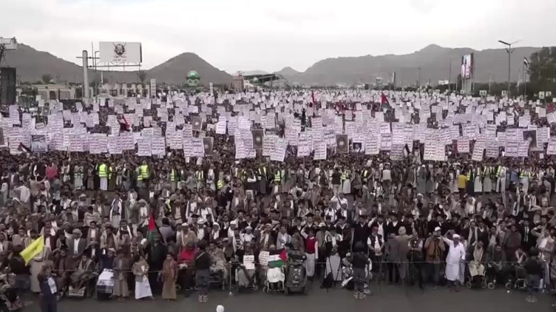 Yemenis rally and launch fresh attacks against Israel