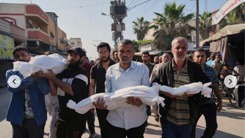 Scores killed in new Israeli strikes as starving Gazans wait for aid