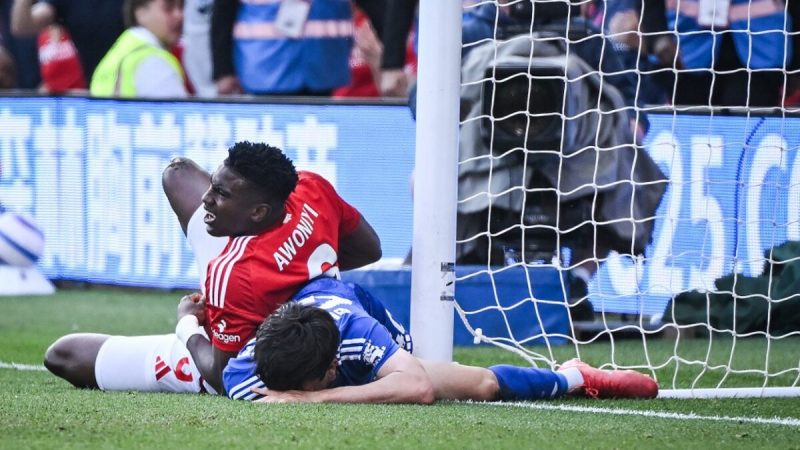 Nottingham Forest Striker Taiwo Awoniyi Undergoes Surgery After Post Collision