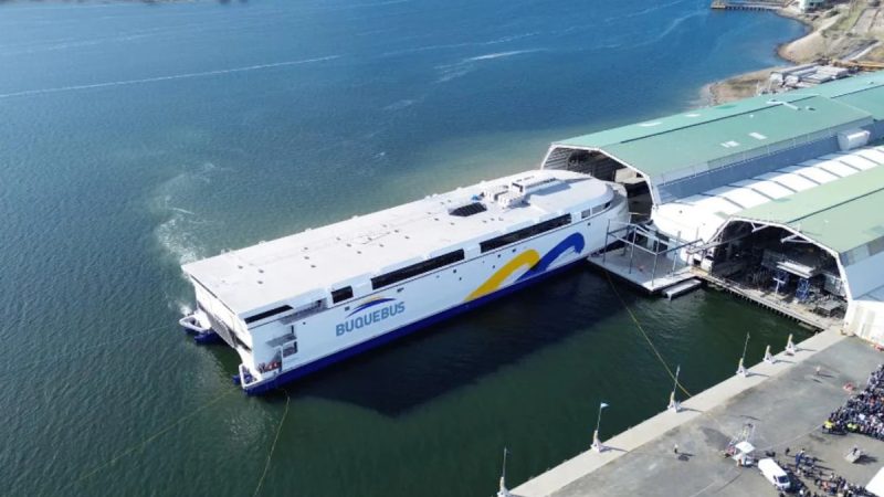 130-Metre-Long 'World's Largest' Electric Ship Launched In Australia