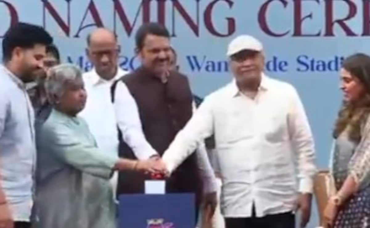 Watch: Rohit Sharma's Parents Unveil Wankhede Stadium Stand Named After Him. Wife Ritika Sajdeh's Reaction Viral