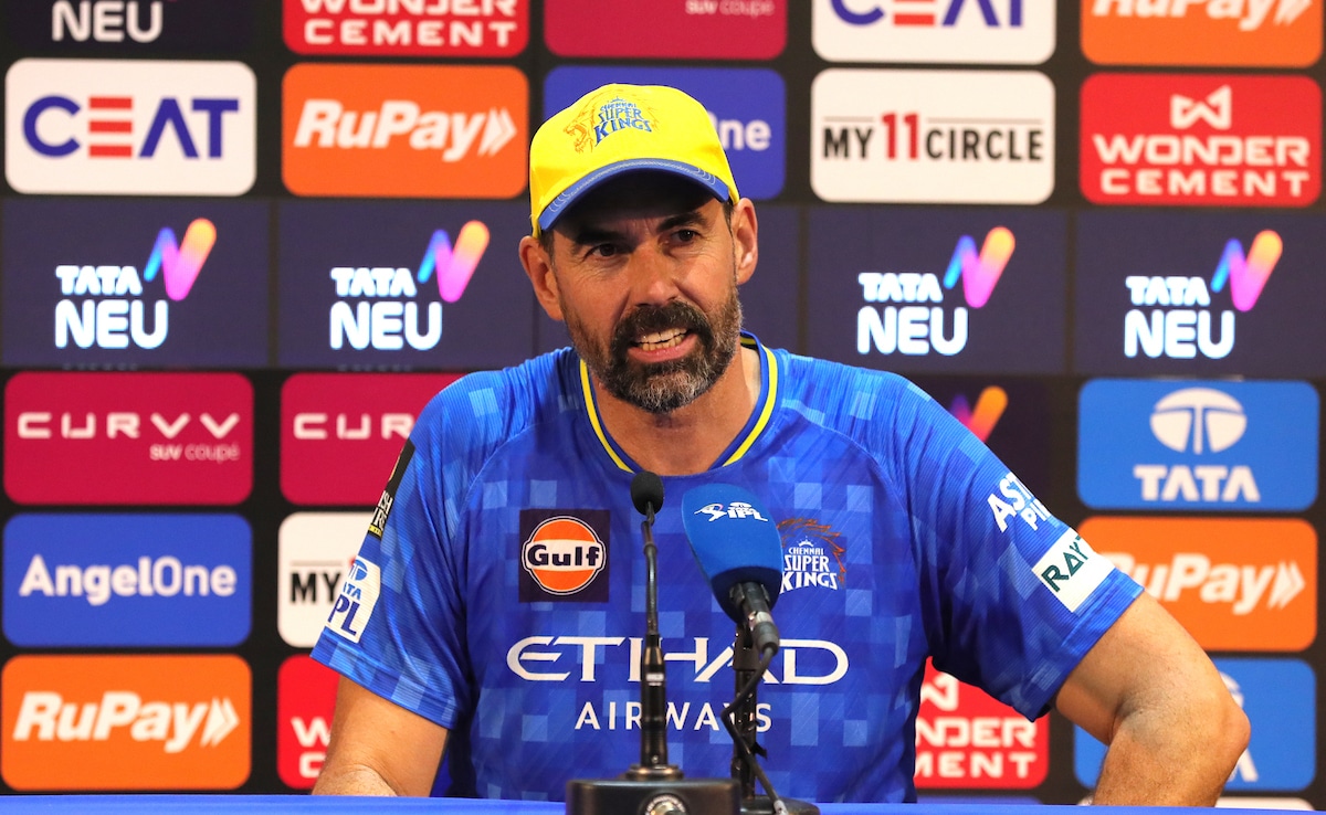 "Fitting That We Are Bottom": CSK Coach Stephen Fleming Spares No One At Press Conference