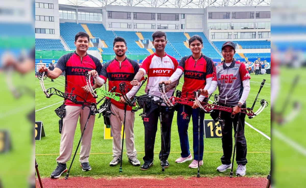 India Win Gold, Silver And Bronze At Archery World Cup Stage 2