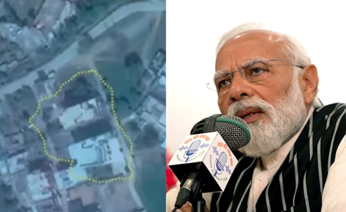 In 1st Mann Ki Baat Address After Op Sindoor, PM Shows Damaged Lashkar Camps