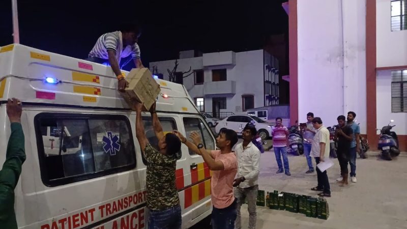 In Dry Bihar, Ambulance Has No Patient, But Carton After Carton Of Liquor