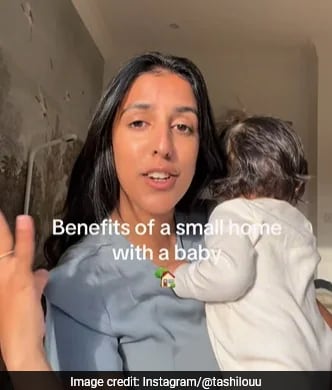 Video: Indian-Origin Shares Perks Of Living In Small London Flat With Baby