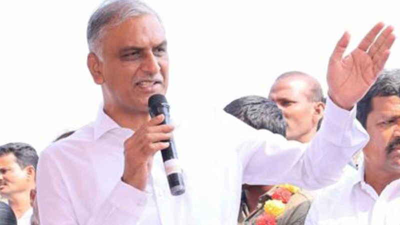 Harish Rao lashes out at Congress for negligence in completing pending works in irrigation sector