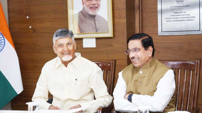 Andhra Pradesh CM Naidu seeks Centre’s support for State’s renewable energy initiatives