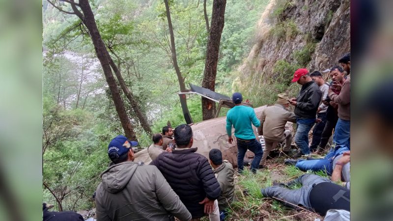 Helicopter with seven on board crashes in Uttarakhand’s Uttarkashi district