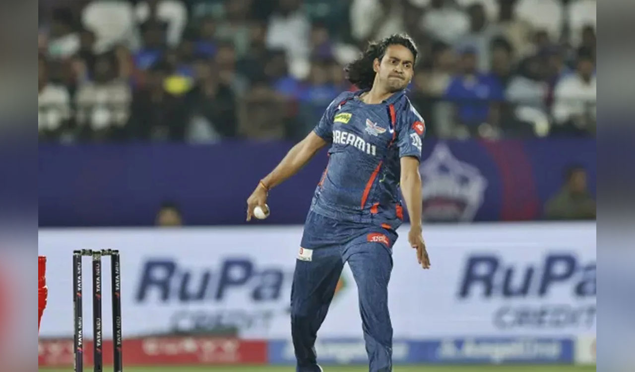 LSG spinner Digvesh Rathi fined for breaching IPL Code of Conduct
