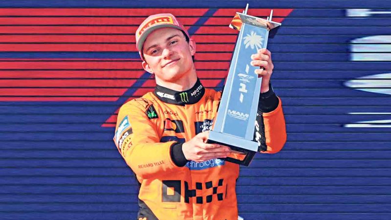 McLaren’s Piastri wins Formula 1 Miami Grand Prix