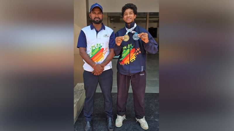 Tribal Teen from Narayanpur shines in Mallakhamb at Khelo India Beach Games