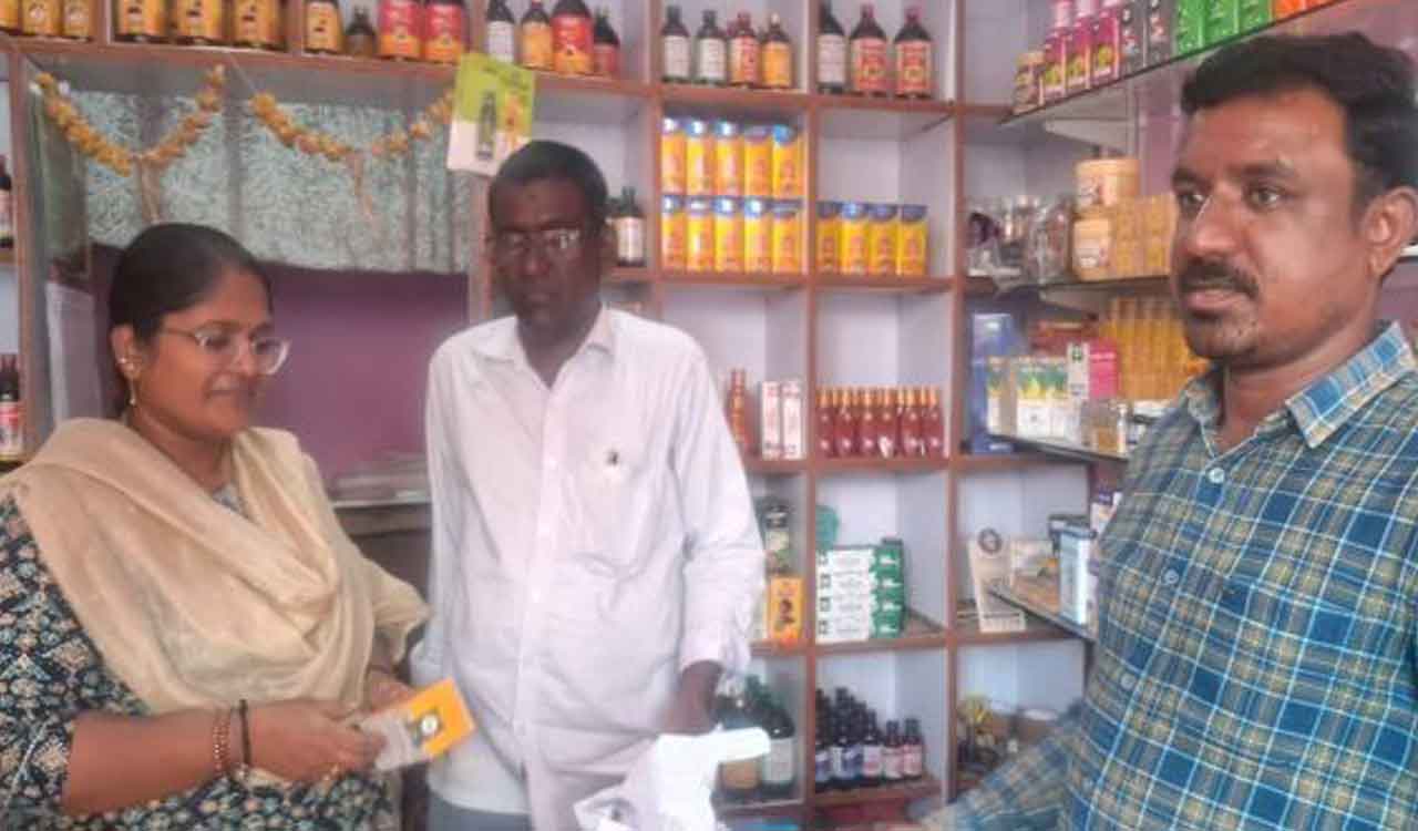 TSDCA seizes stocks of ‘Herbal Fever Guard Syrup’ in Adilabad for misleading claims