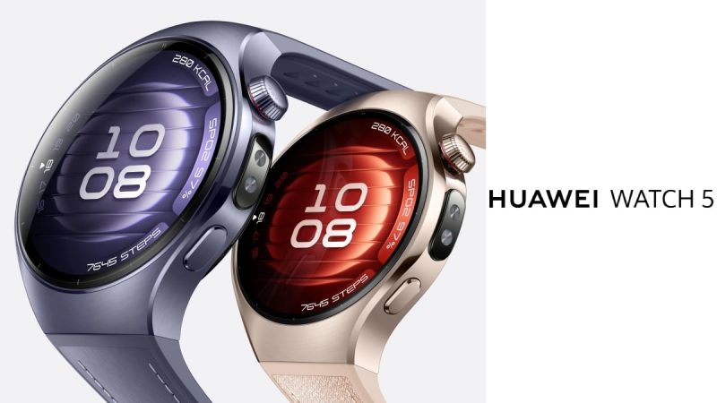 Huawei Watch 5 Launched Globally Alongside Watch Fit 4, Watch Fit 4 Pro