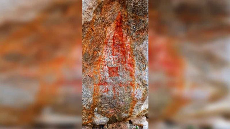 New rock art site believed to be of medieval period discovered in Mahabubnagar