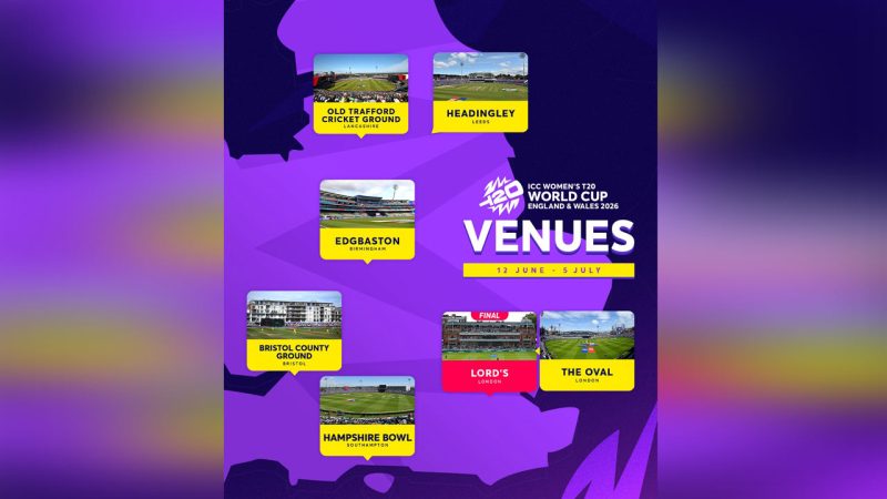 ICC Women’s T20 World Cup 2026 final to be held at Lord’s on July 5