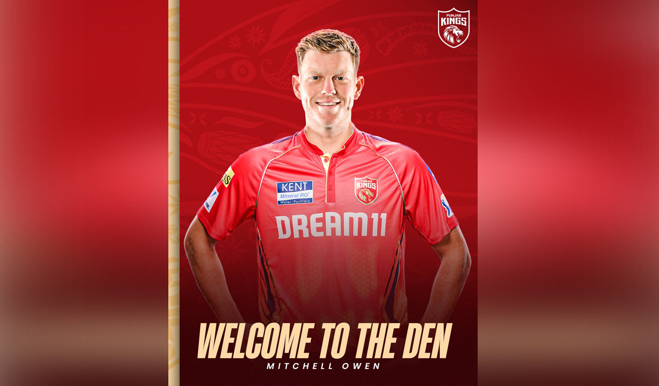 IPL 2025: Punjab Kings ropes in Mitch Owen after Maxwell ruled out