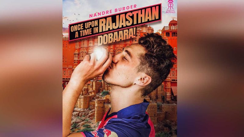 IPL 2025: RR ropes in Nandre Burger after Sandeep Sharma’s exit due to injury