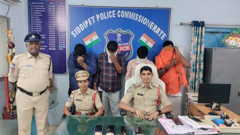 IPL betting racket busted, four nabbed in Telangana’s Siddipet