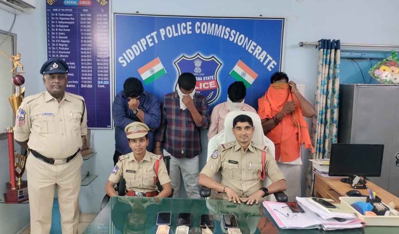IPL betting racket busted, four nabbed in Telangana’s Siddipet