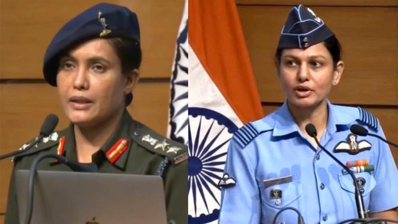 Internet erupts in praise for women officers’ historic Sindoor briefing