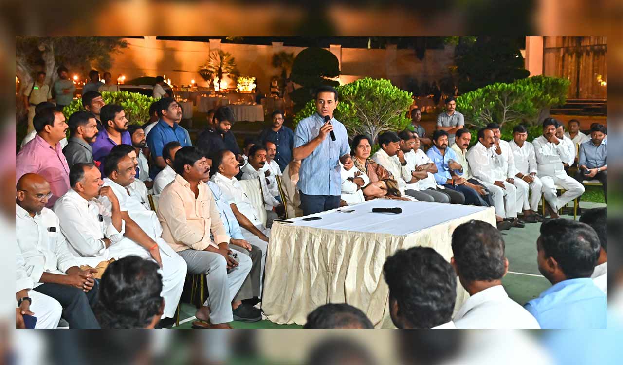 BRS will launch mass agitations against Congress in Telangana: KTR