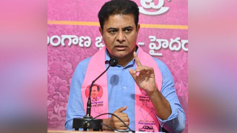 KTR condemns TPCC chief’s remarks on Supreme Court, questions Congress’s respect for judiciary