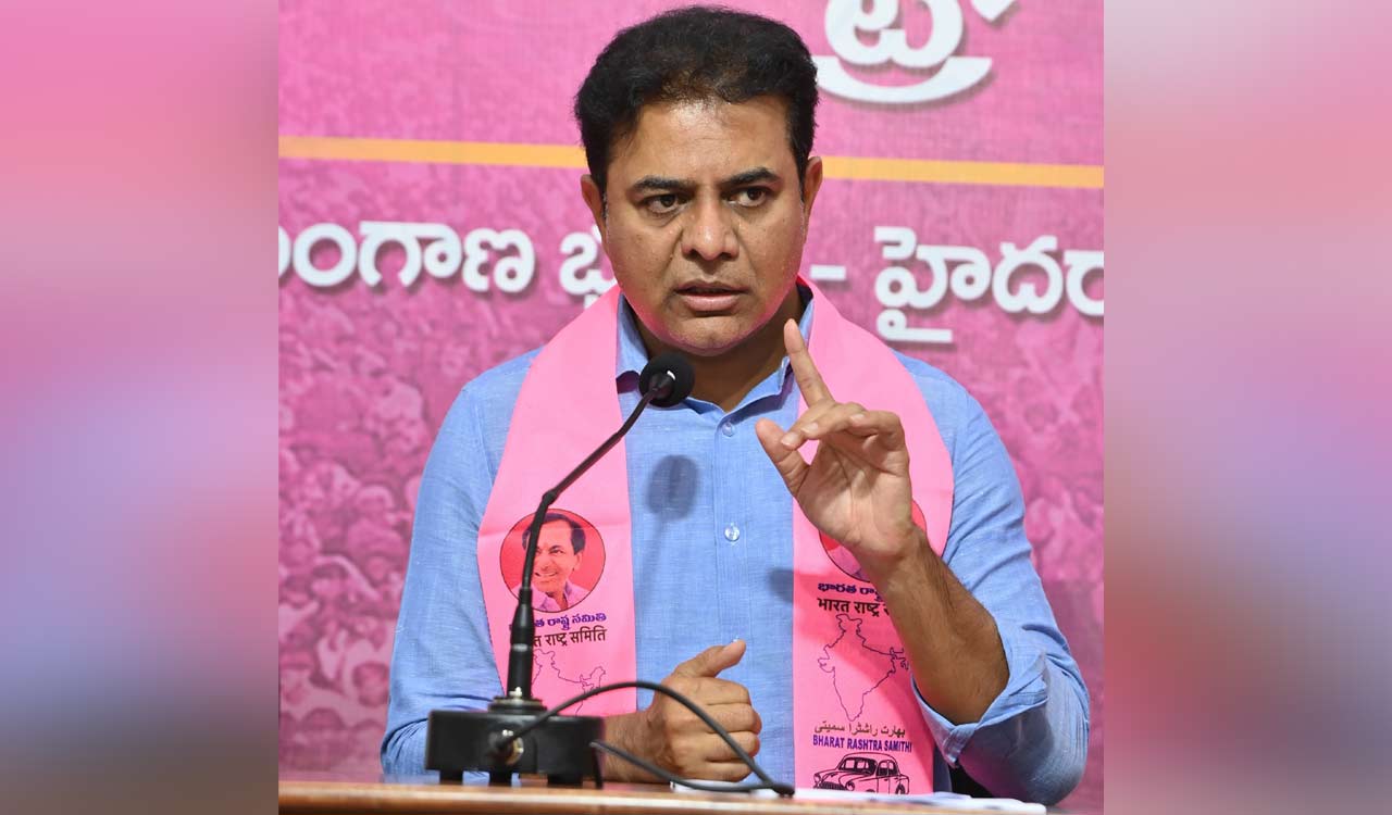 KTR condemns TPCC chief’s remarks on Supreme Court, questions Congress’s respect for judiciary