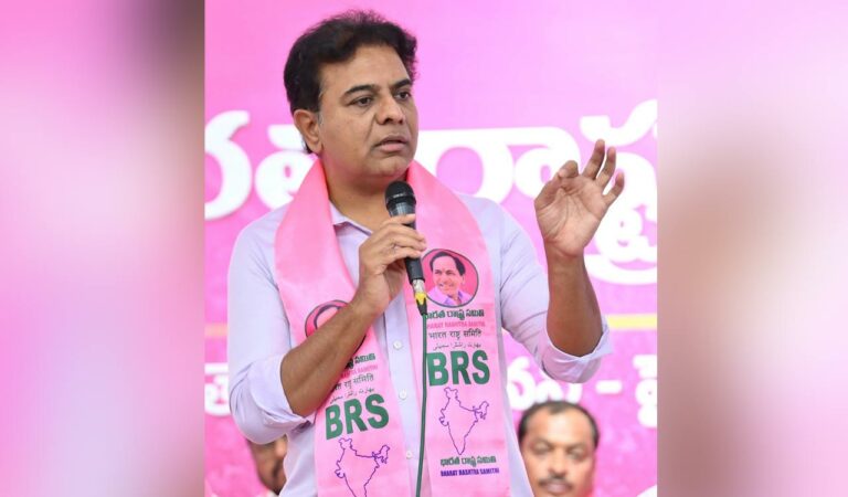 KTR calls out Revanth Reddy’s failure to retrieve bodies of workers in SLBC tunnel tragedy