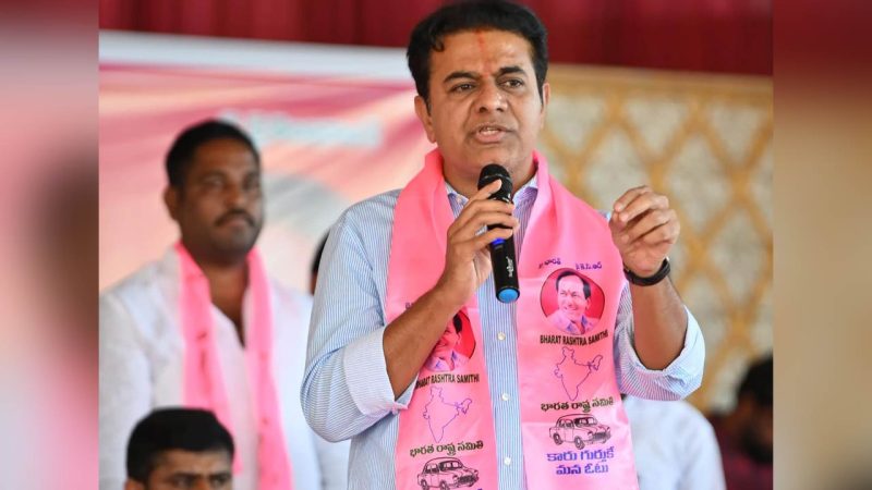 KTR targets CM Revanth Reddy over ED charges