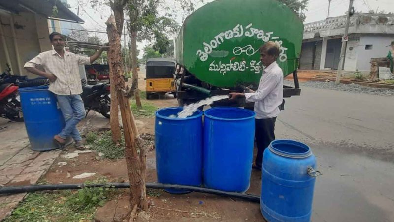 Kothagudem residents reeling under severe shortage of drinking water