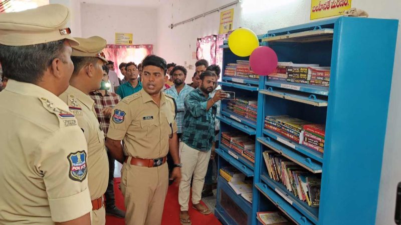 Abandoned police station turns library, beckons job aspirants in Telangana’s Asifabad
