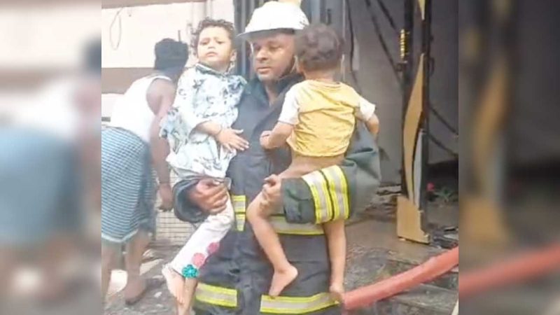 Hyderabad: 50 rescued in fire accident at Mailardevpally