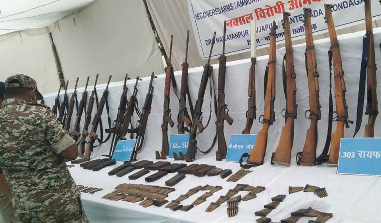 Four Telugu cadres among 27 Maoists killed in Chhattisgarh