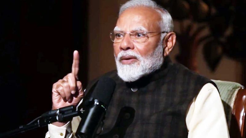 PM Narendra Modi reaffirms that India will take firm, decisive actions against terrorists and their backers