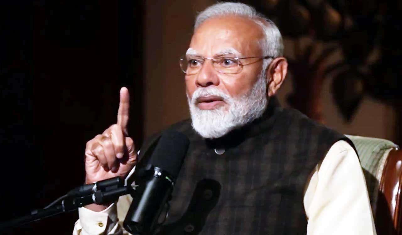 PM Narendra Modi reaffirms that India will take firm, decisive actions against terrorists and their backers