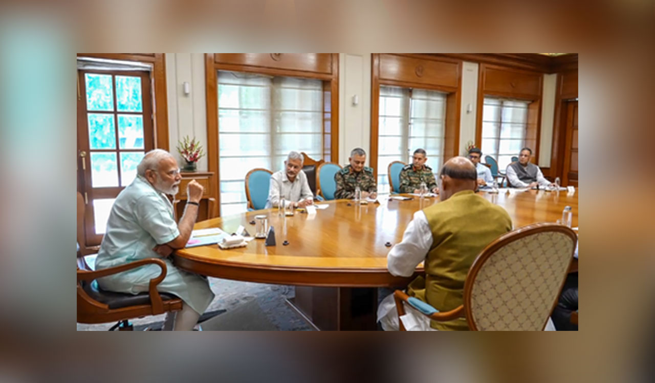 PM Narendra Modi chairs high-level meet with top officials