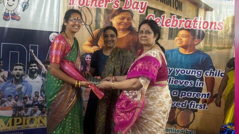 Visakhapatnam: Champion athlete Jyothi Yarraji’s mother felicitated as part of Mother Day celebrations