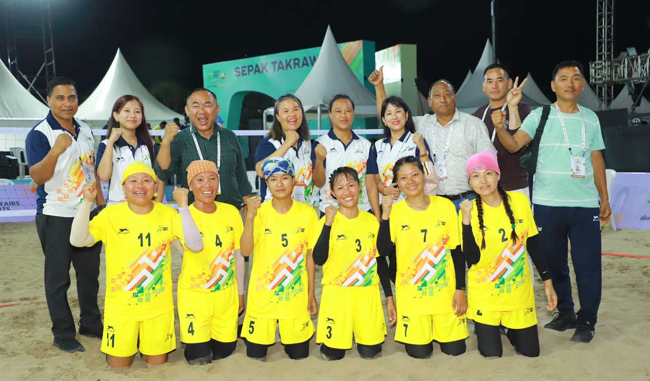Nagaland makes history with Gold in Sepak Takraw at Khelo India Beach Games