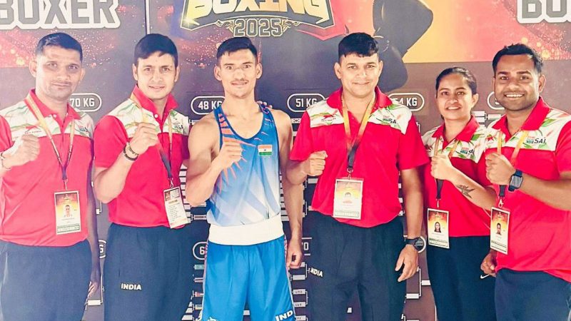 Pawan Bartwal storms into quarter-final at the Thailand International boxing championship