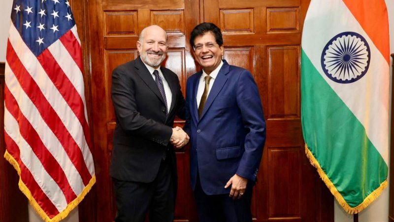 Piyush Goyal meets US Commerce Secretary in Washington to discuss proposed bilateral trade agreement