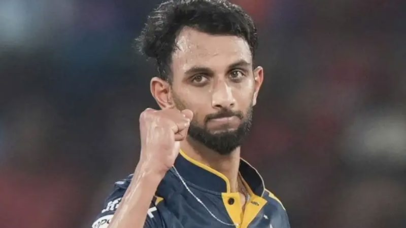 Everyone around is supportive, says Prasidh Krishna