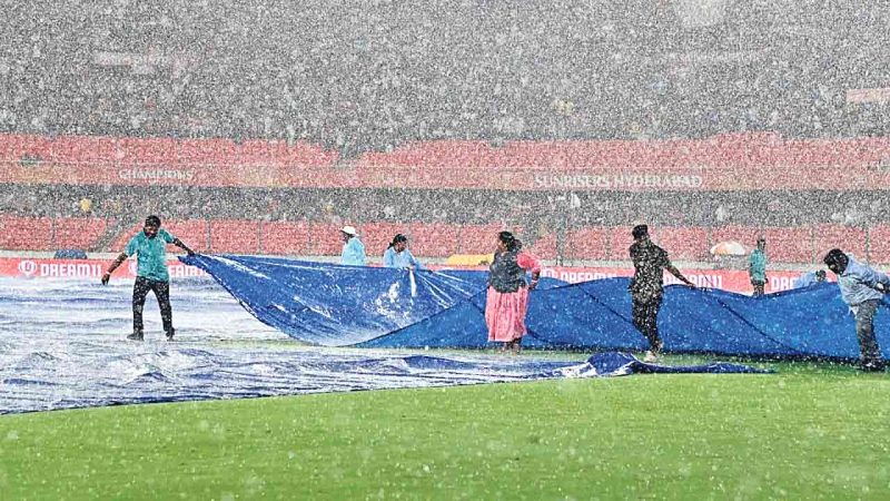 Rain sinks SRH playoffs hopes: Strong show against Delhi goes in vain as match gets called off